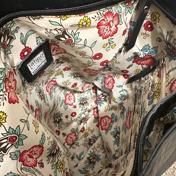 latico Black Leather Bag - Picture 3 of 11